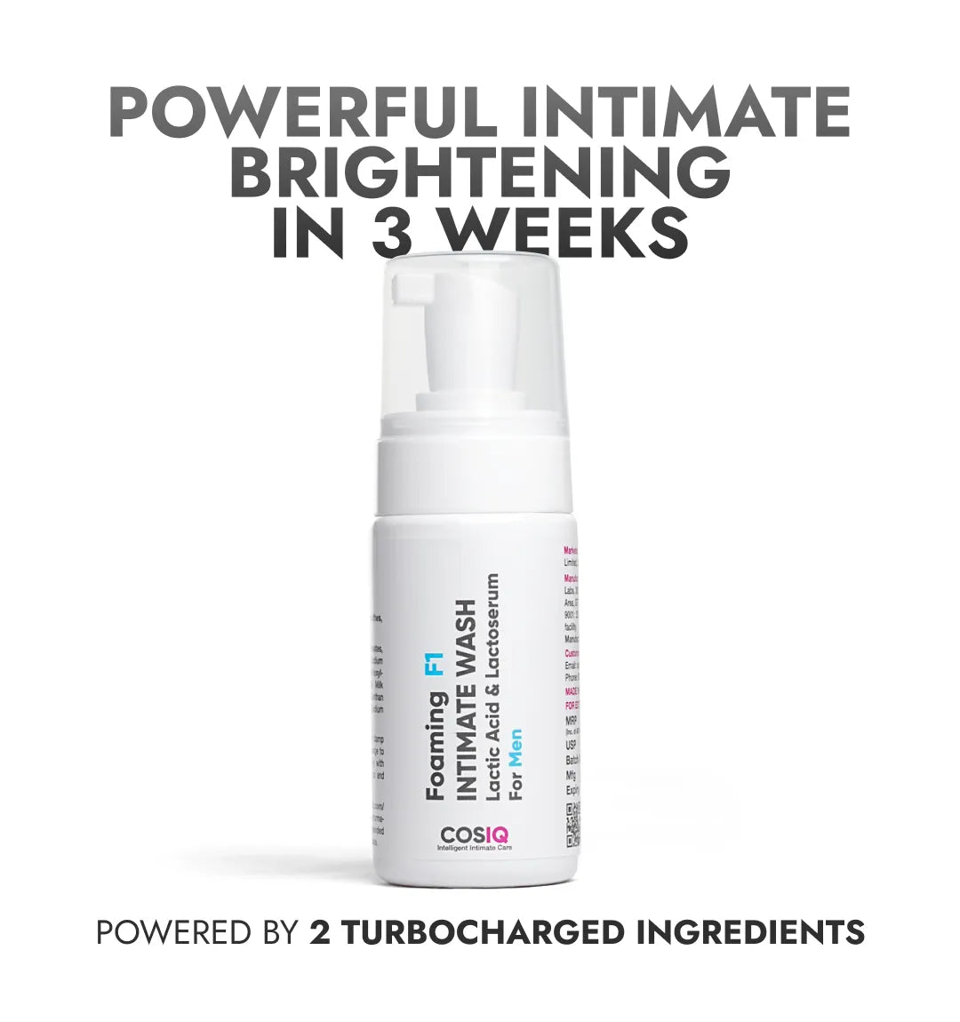 Brightening Intimate Wash For Men - CosIQ