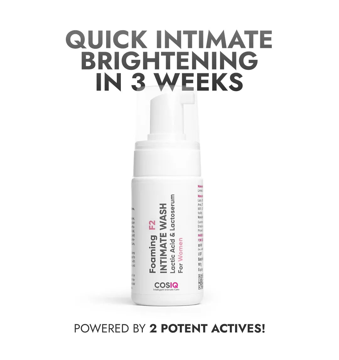 Brightening Intimate Wash For Women - CosIQ