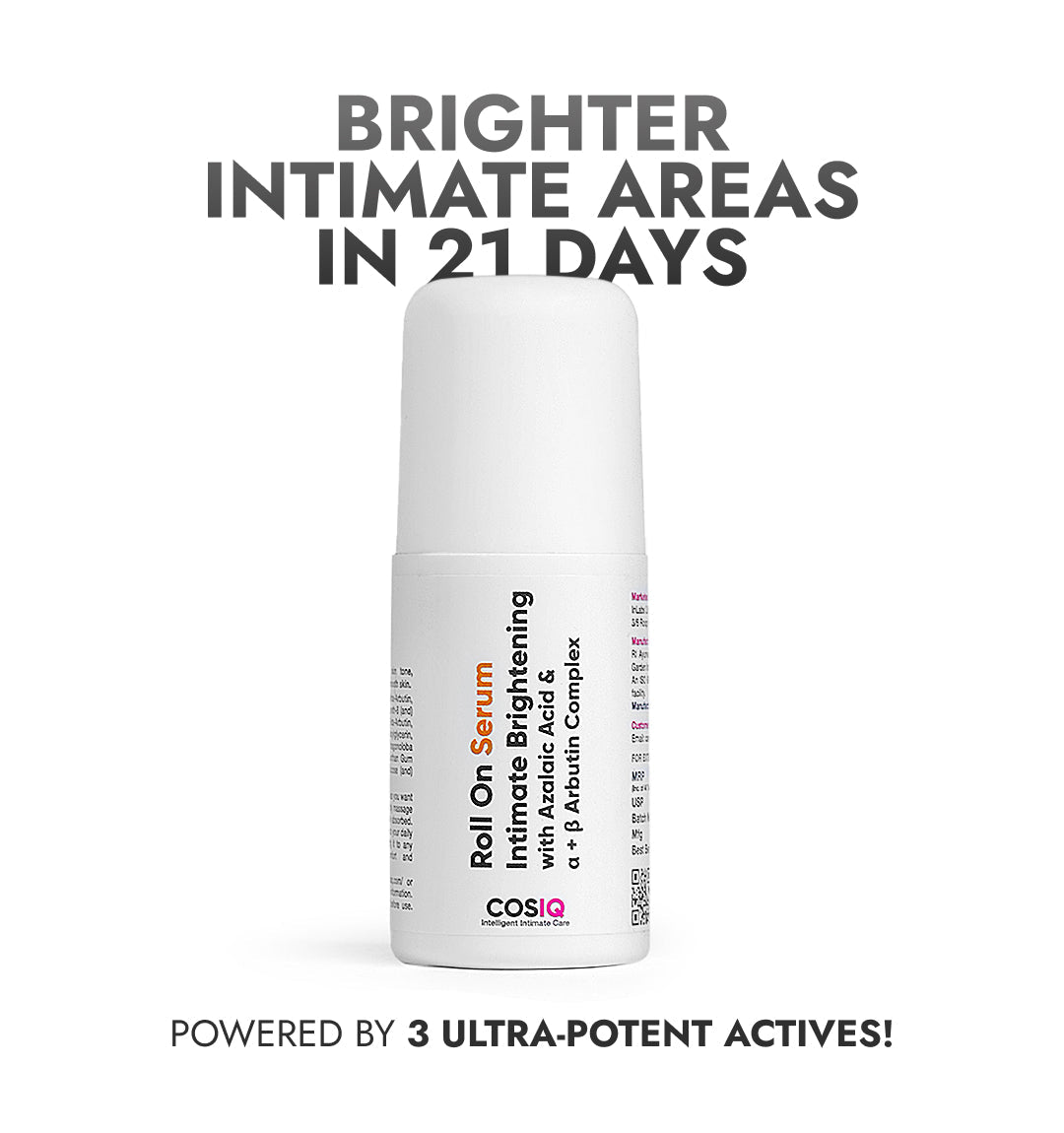 Intimate Brightening Roll - On Serum - CosIQ