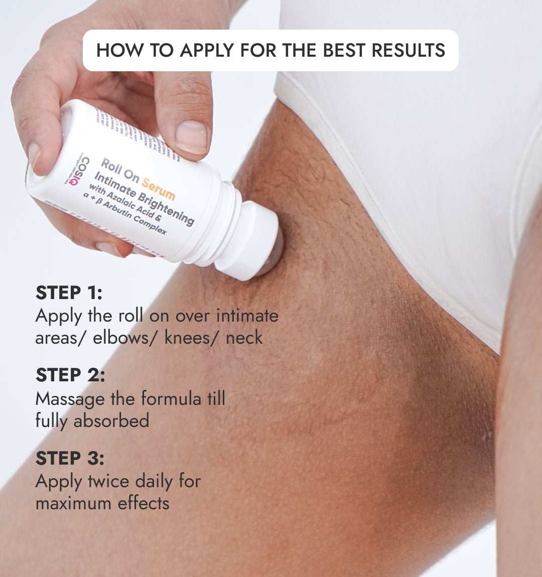 Intimate Brightening Roll - On Serum - CosIQ
