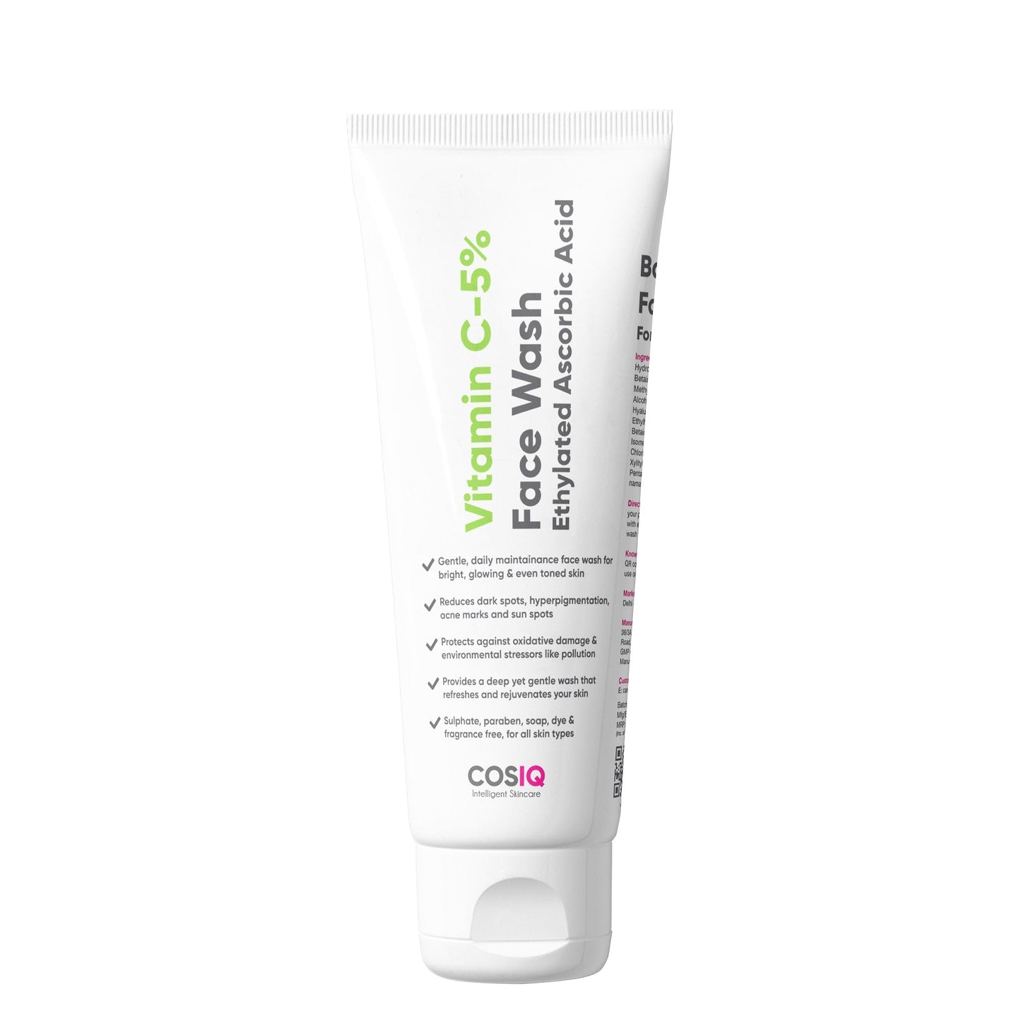 5 % Vitamin C Face Wash - 100 ml - CosIQ