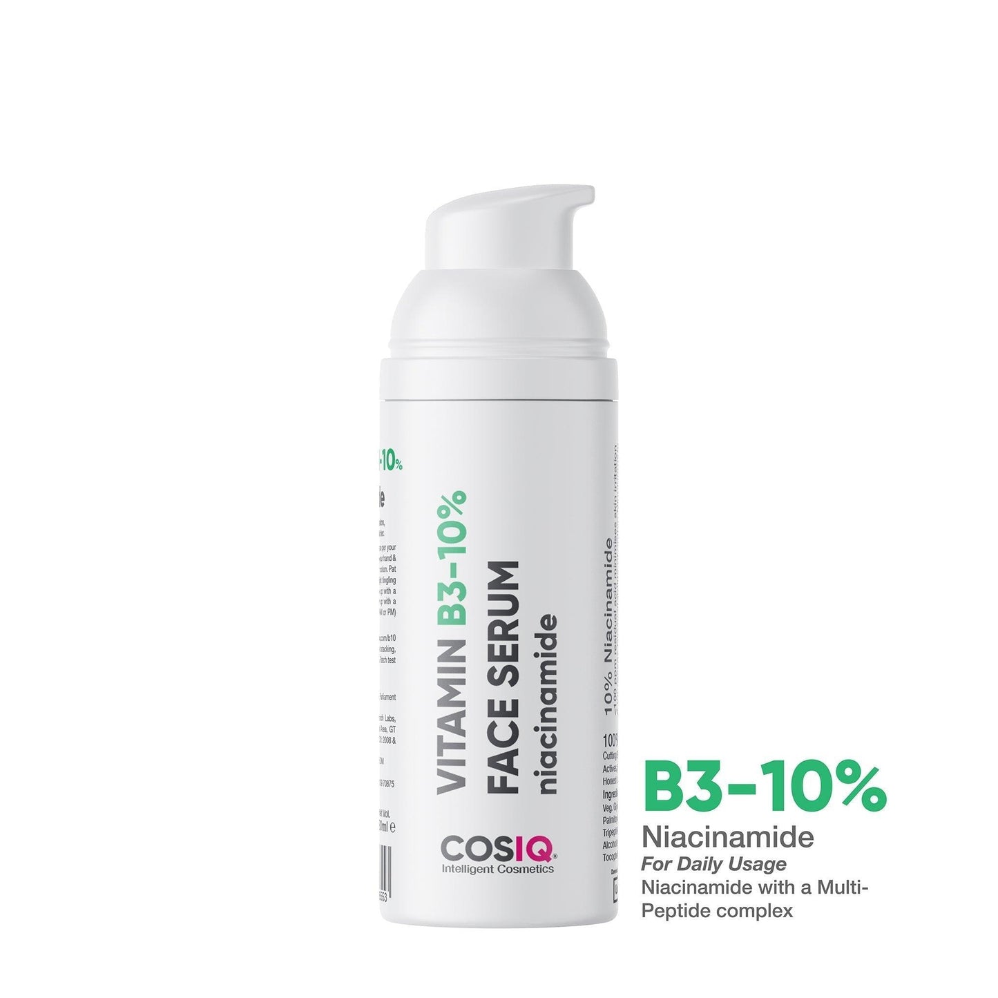 Niacinamide Vitamin B3-10% Serum, 30ml - CosIQ