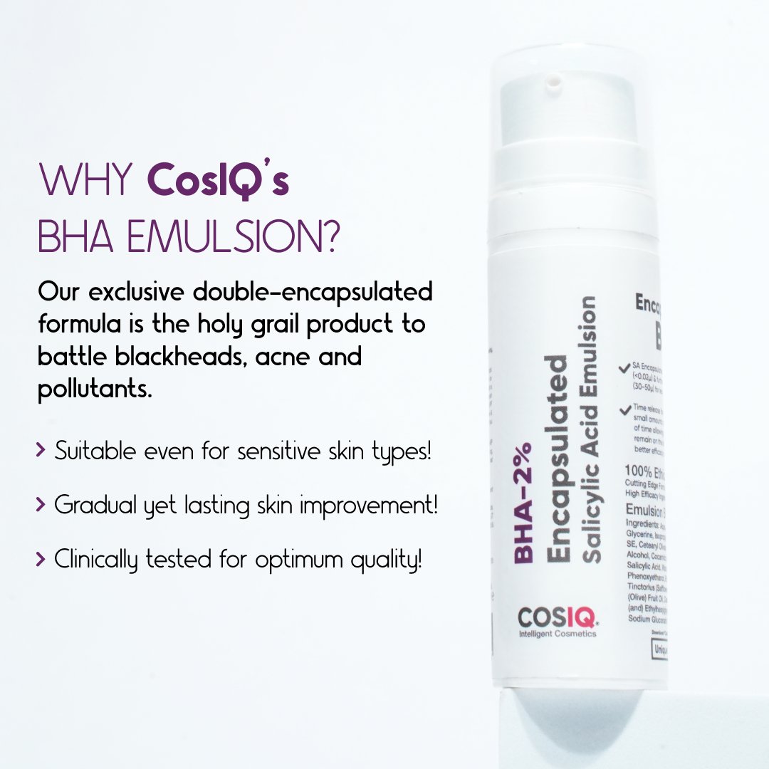 Salicylic Acid BHA-2% Encapsulated, 30ml - CosIQ