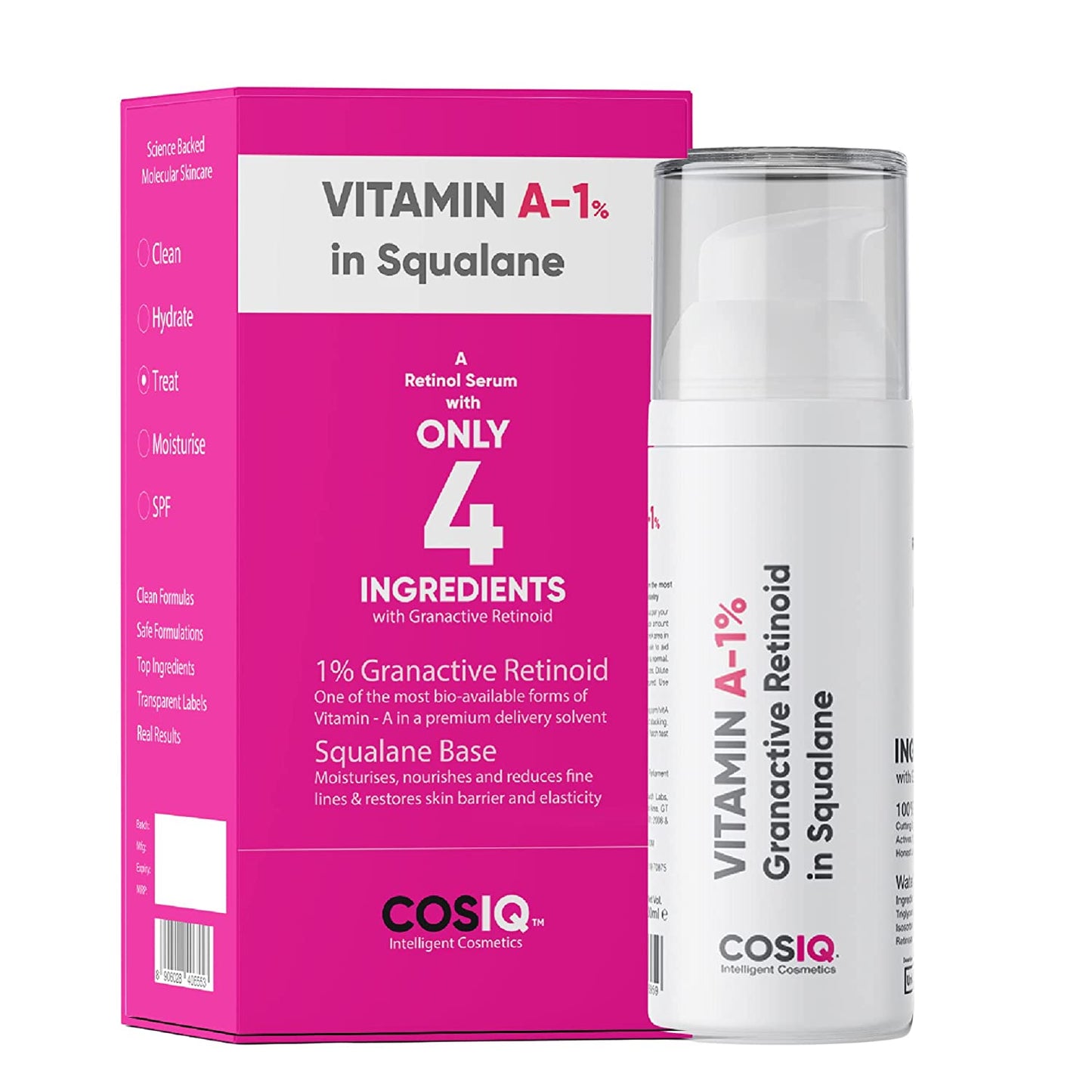 Vitamin A-1% Granactive Retinoid in Squalane, 30ml - CosIQ