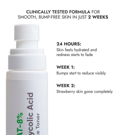 8% Glycolic Acid Toner Spray - CosIQ