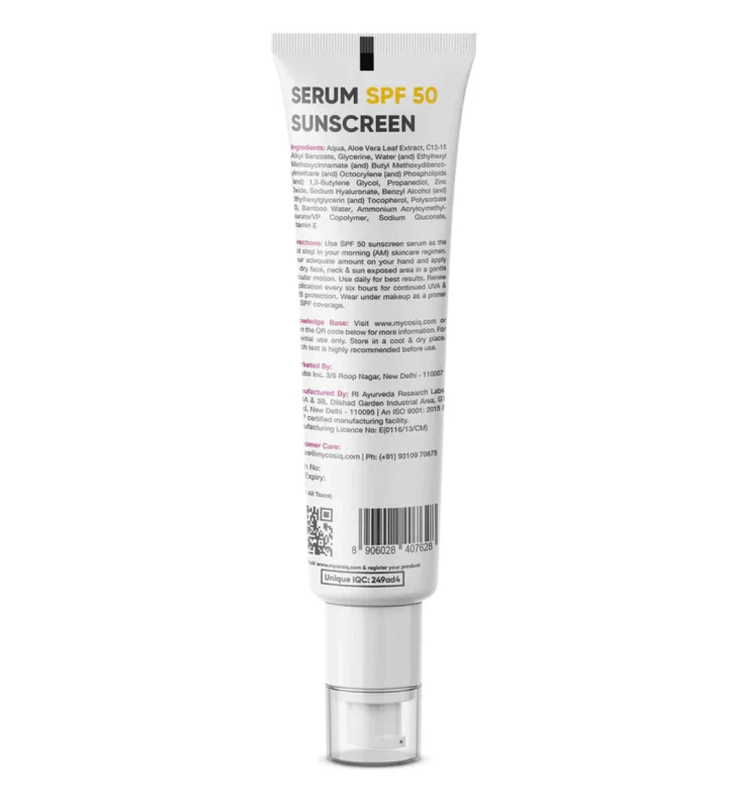 India’s Only Hybrid, Serum-Based Sunscreen- SPF 50