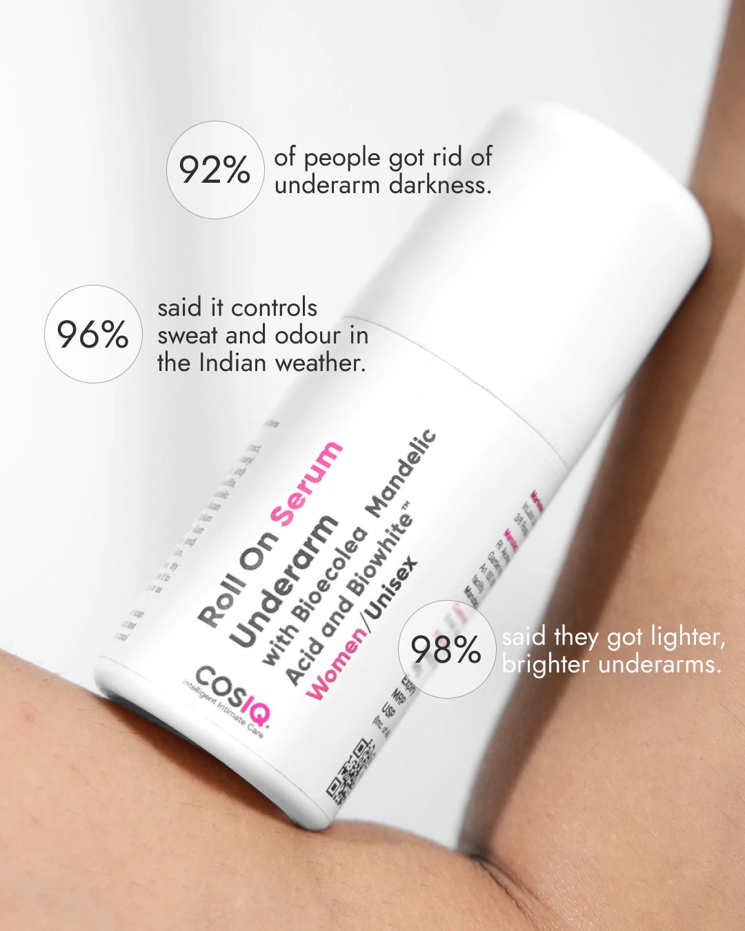 Brightening Underarm Roll - On Serum - Women - CosIQ