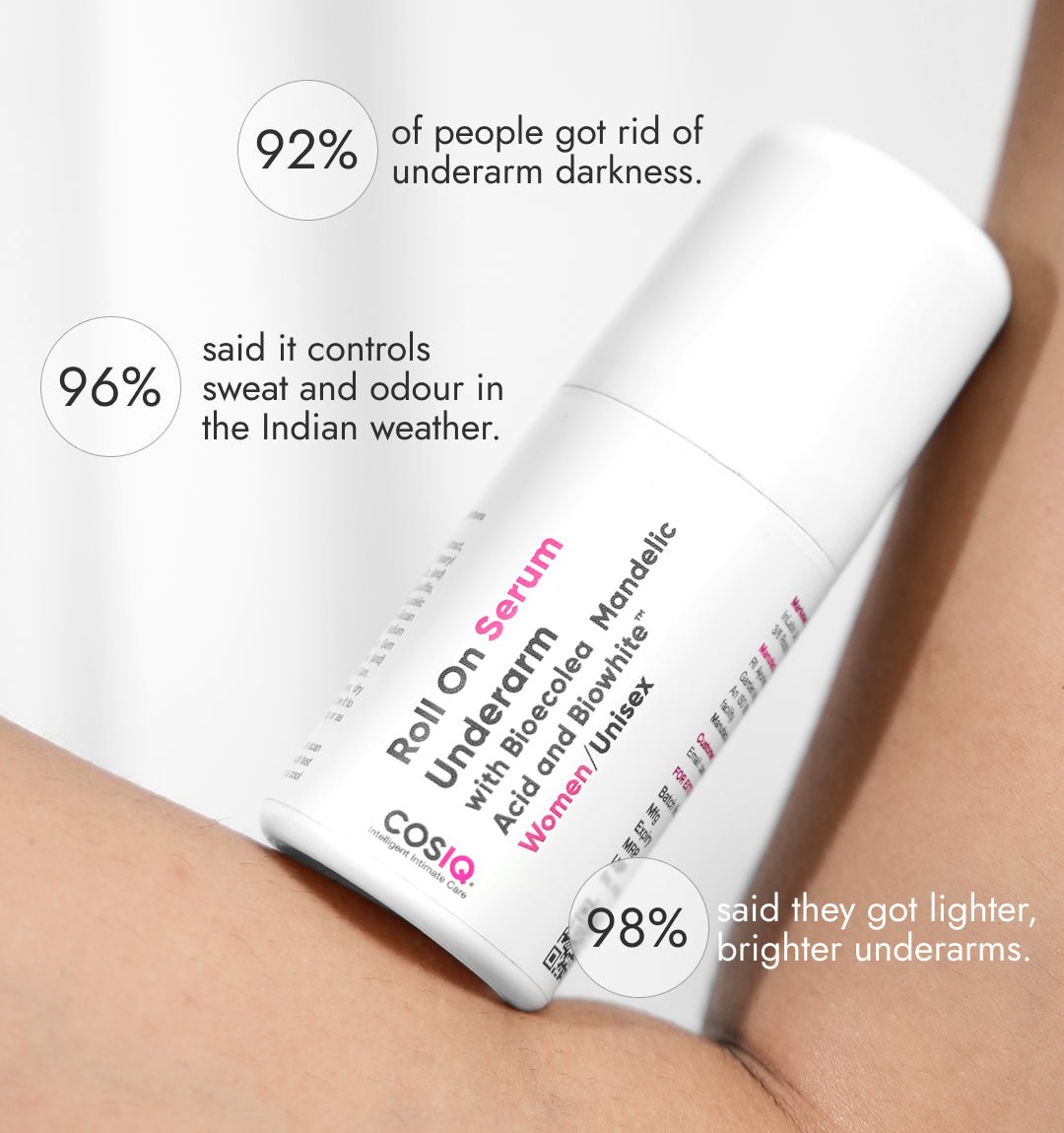 Brightening Underarm Roll - On Serum - Women - CosIQ