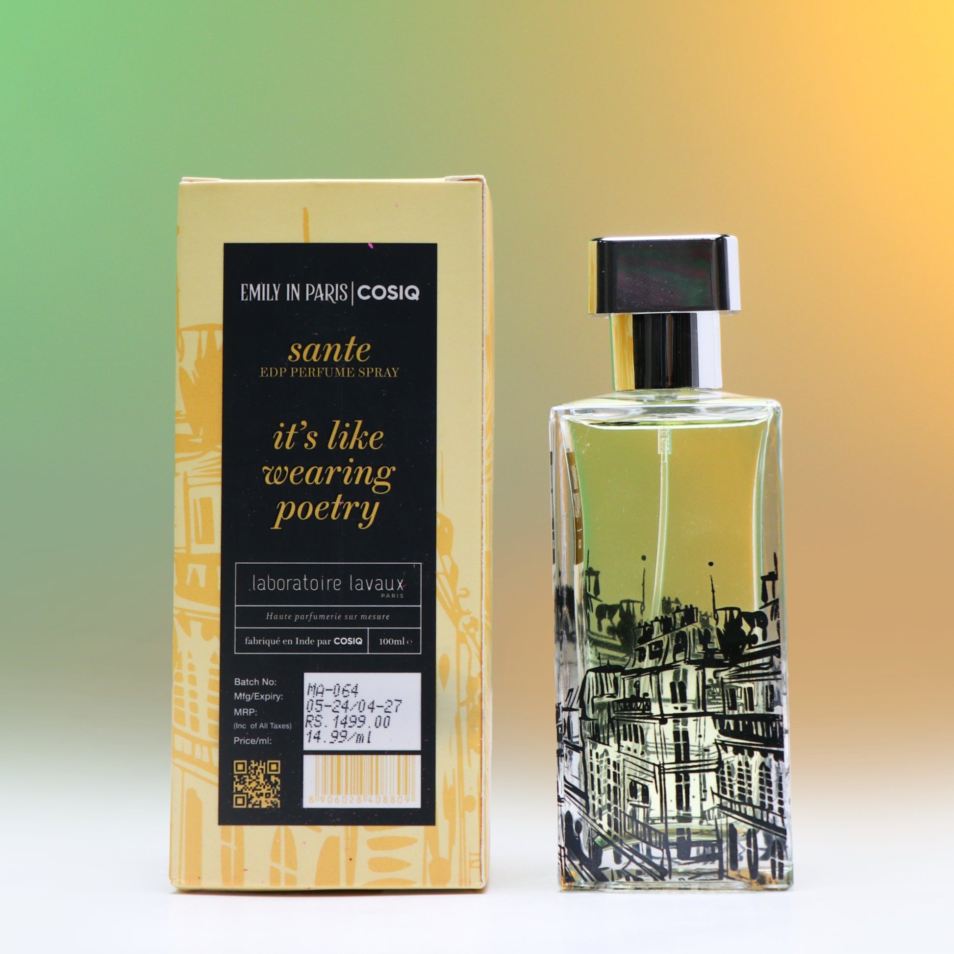 Mindy’s Santé EDP Perfume, 100ml - CosIQ