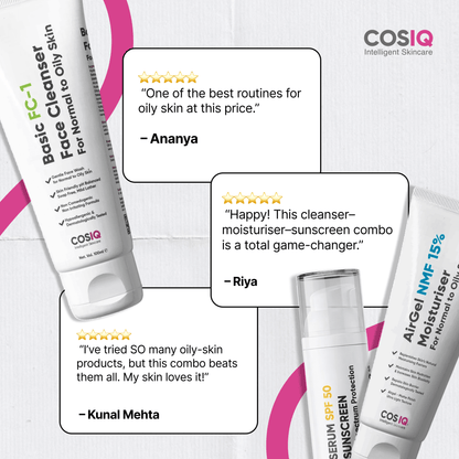 Oily Skin Clear Balance Kit - CosIQ