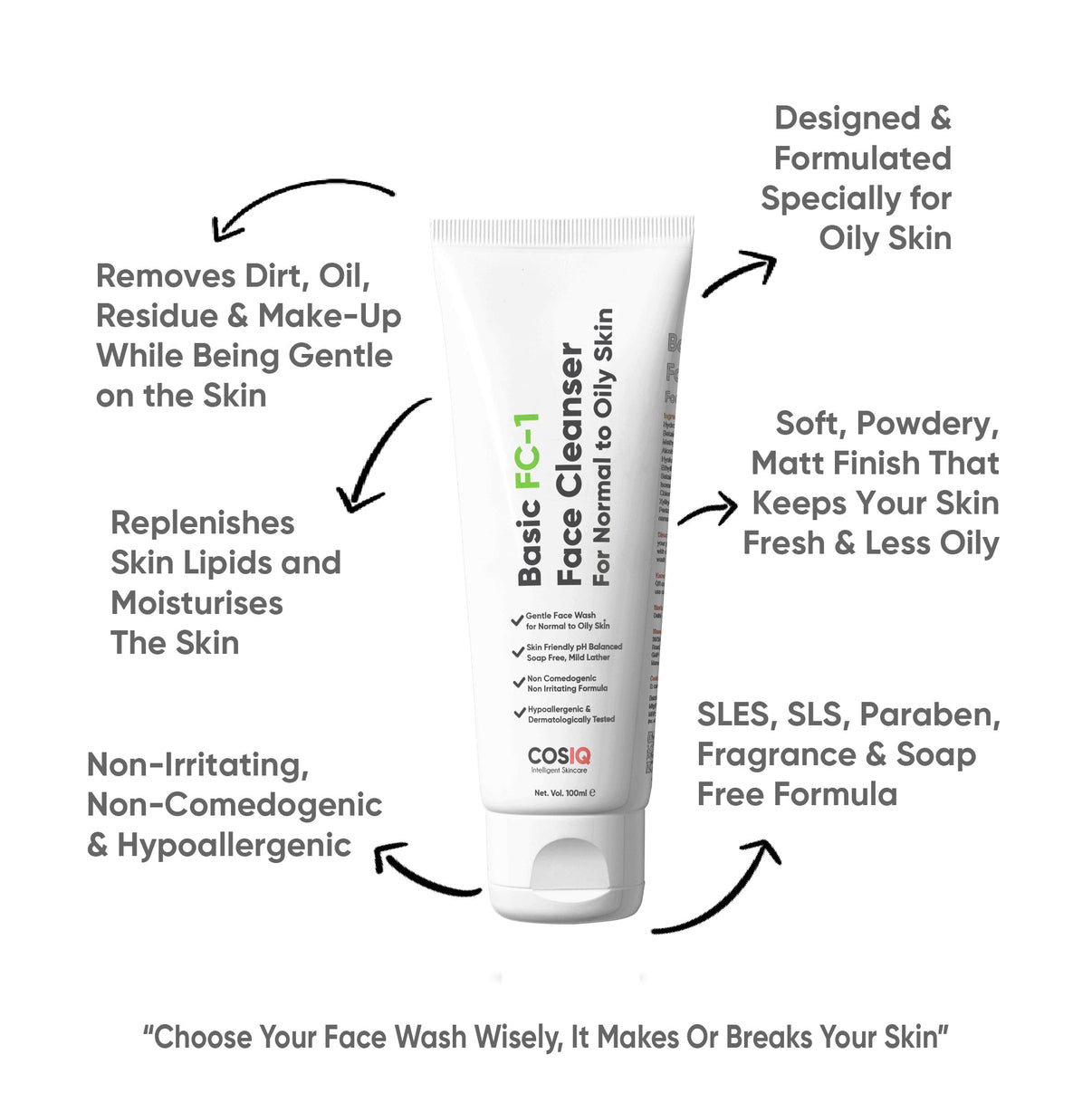 Mild Face Cleanser For Oily Skin Online CosIQ